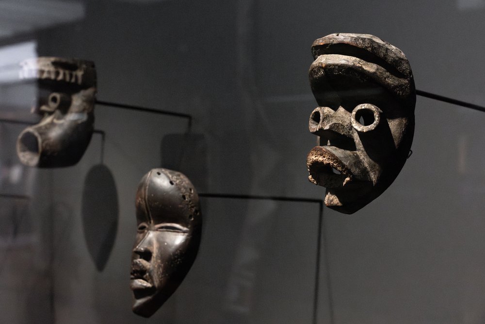 Masques africains Dan au Rietberg Museum de Zürich en Suisse