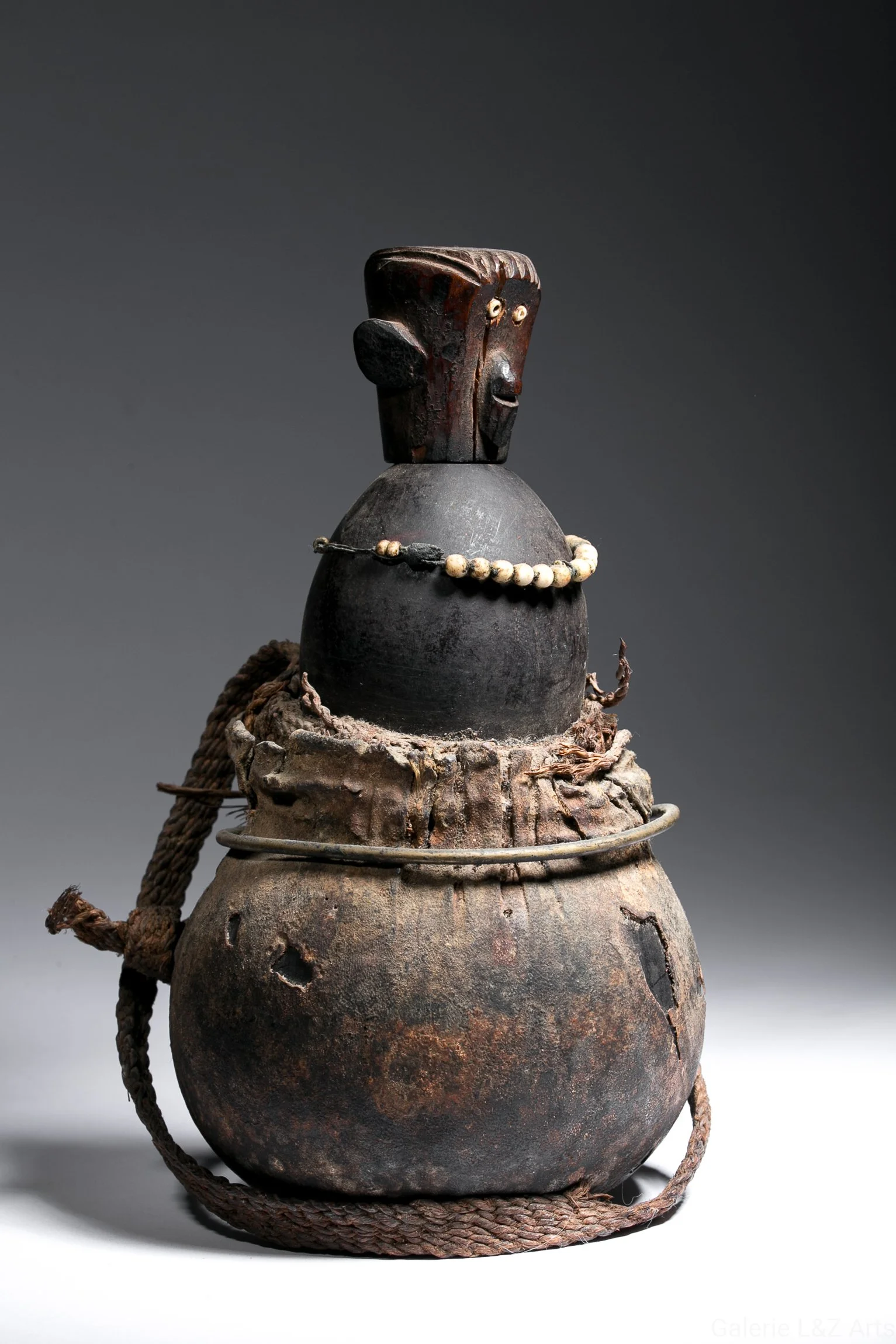 Antique Kaguru Kwere african tanzanian calabash