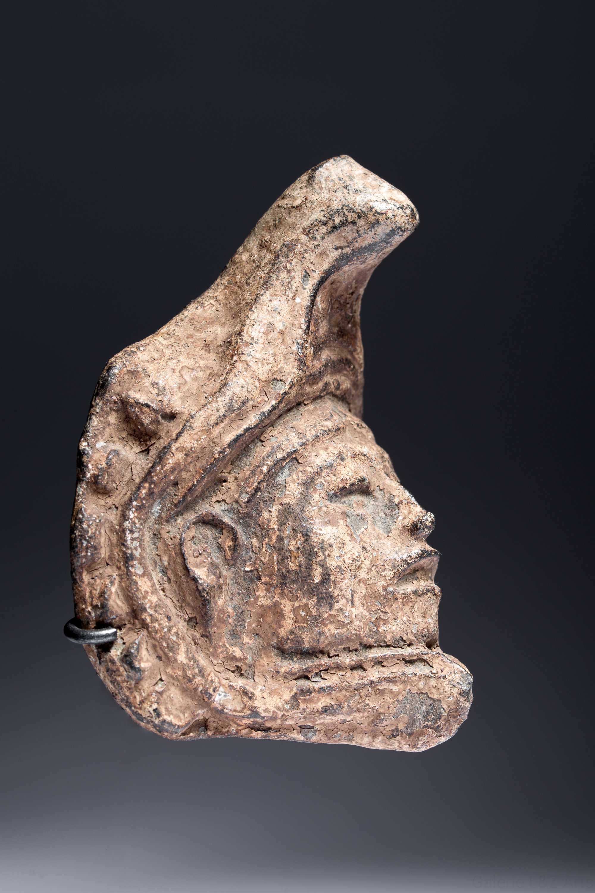 Tête de guerrier aigle, Aztèque, Mexique