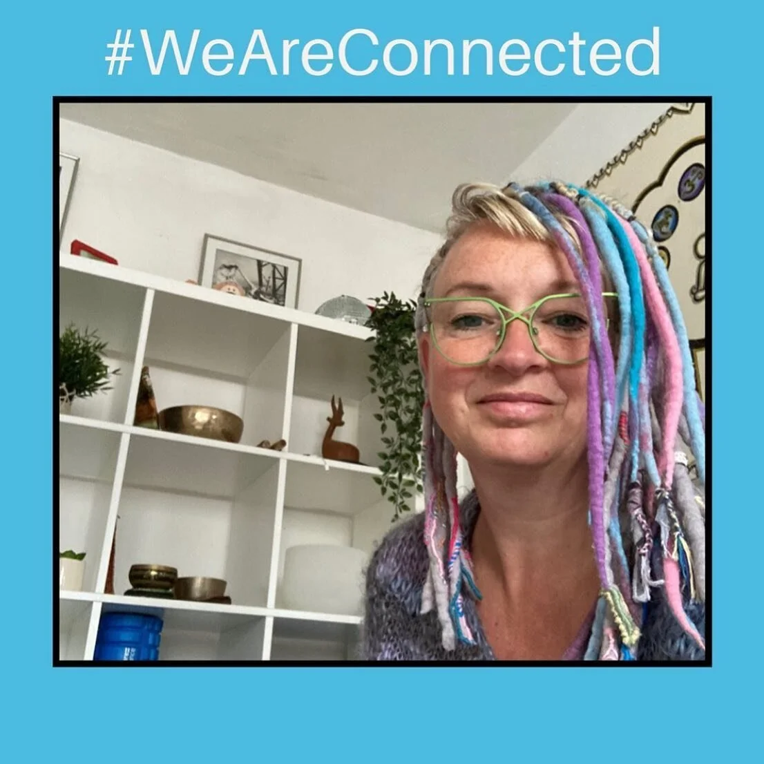 #WeAreConnected
🌟🌏❤️

Post a photo of yourself with the hashtag #WeAreConnected in the photo (can be written on your hand, on a piece of paper, chalked, in artwork you create, etc.).

🖊 Use the below caption:

I&rsquo;m celebrating #GlobalInterdep