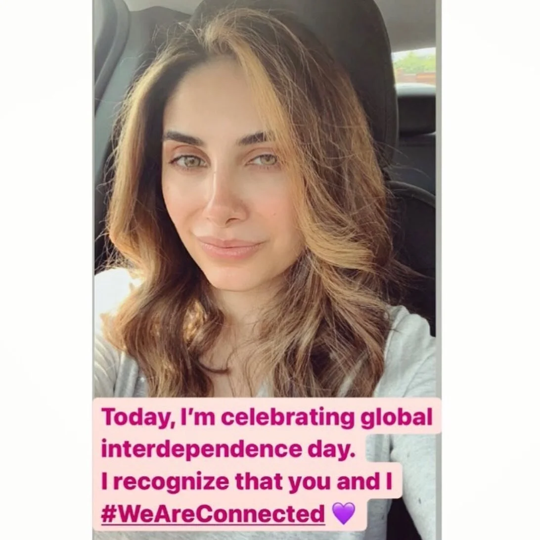 #WeAreConnected
🌟🌏❤️

Post a photo of yourself with the hashtag #WeAreConnected in the photo (can be written on your hand, on a piece of paper, chalked, in artwork you create, etc.).

🖊 Use the below caption:

I&rsquo;m celebrating #GlobalInterdep