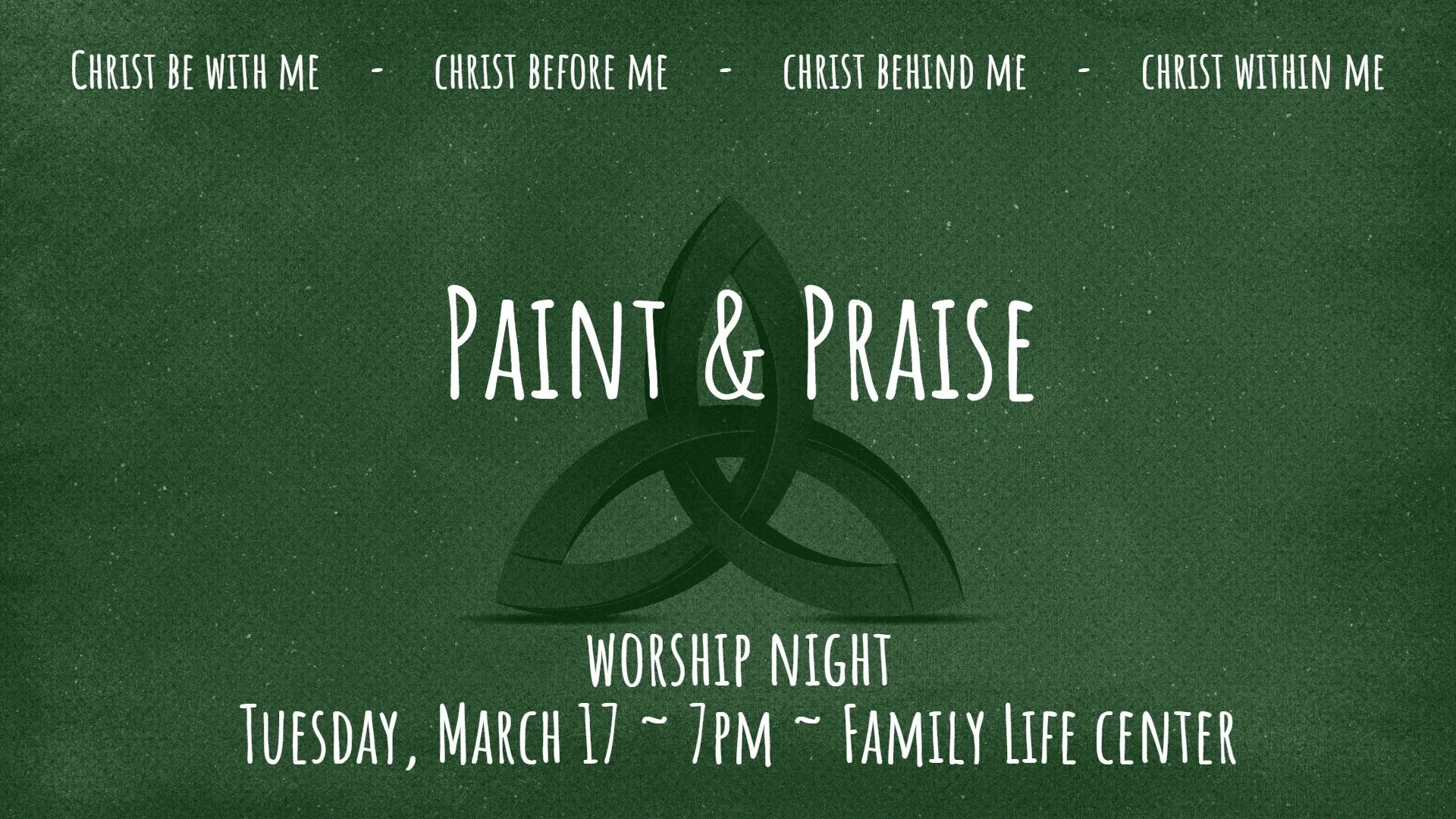Paint and Praise Worship Night