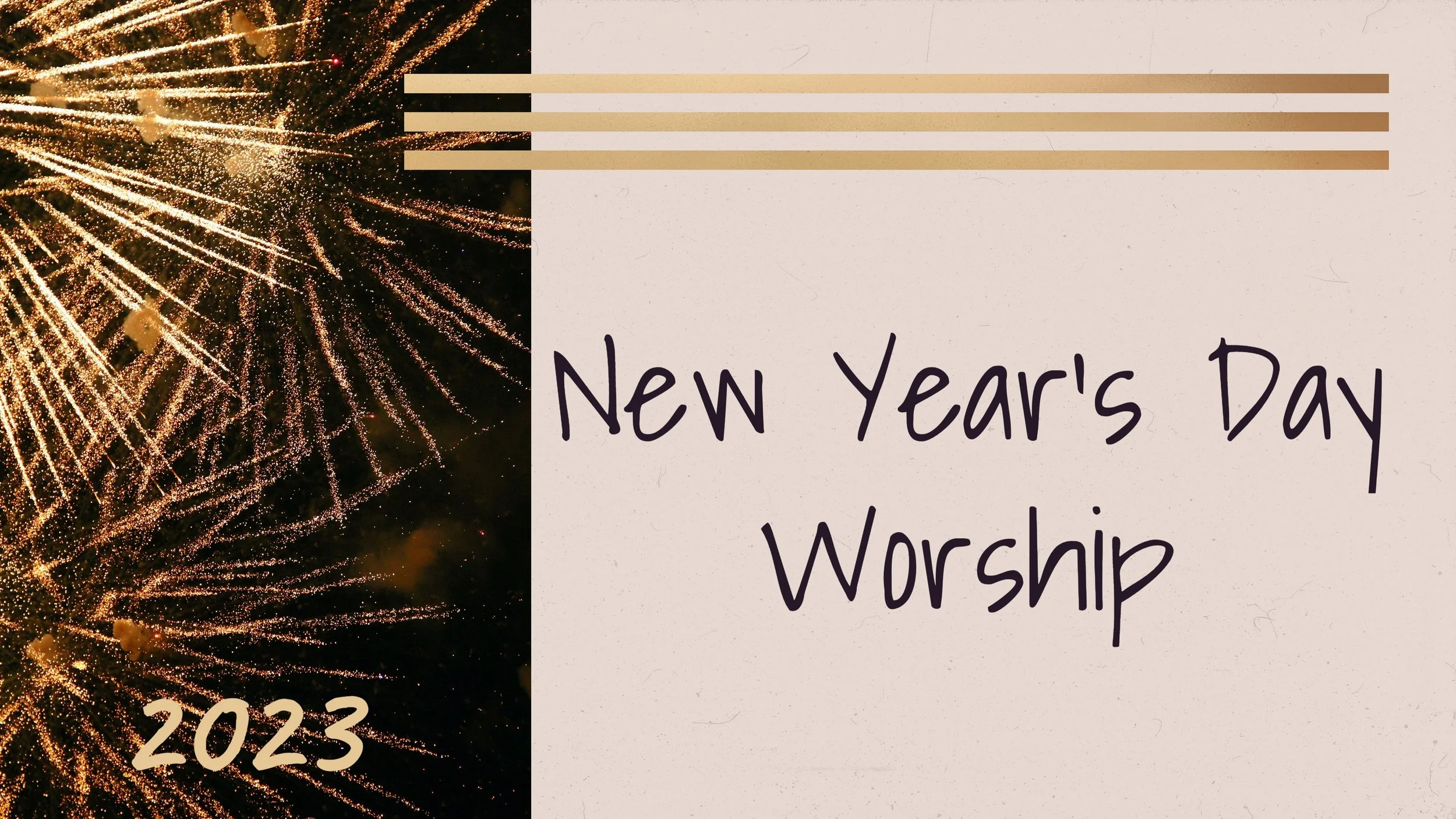 New Year's Day Unified Worship
