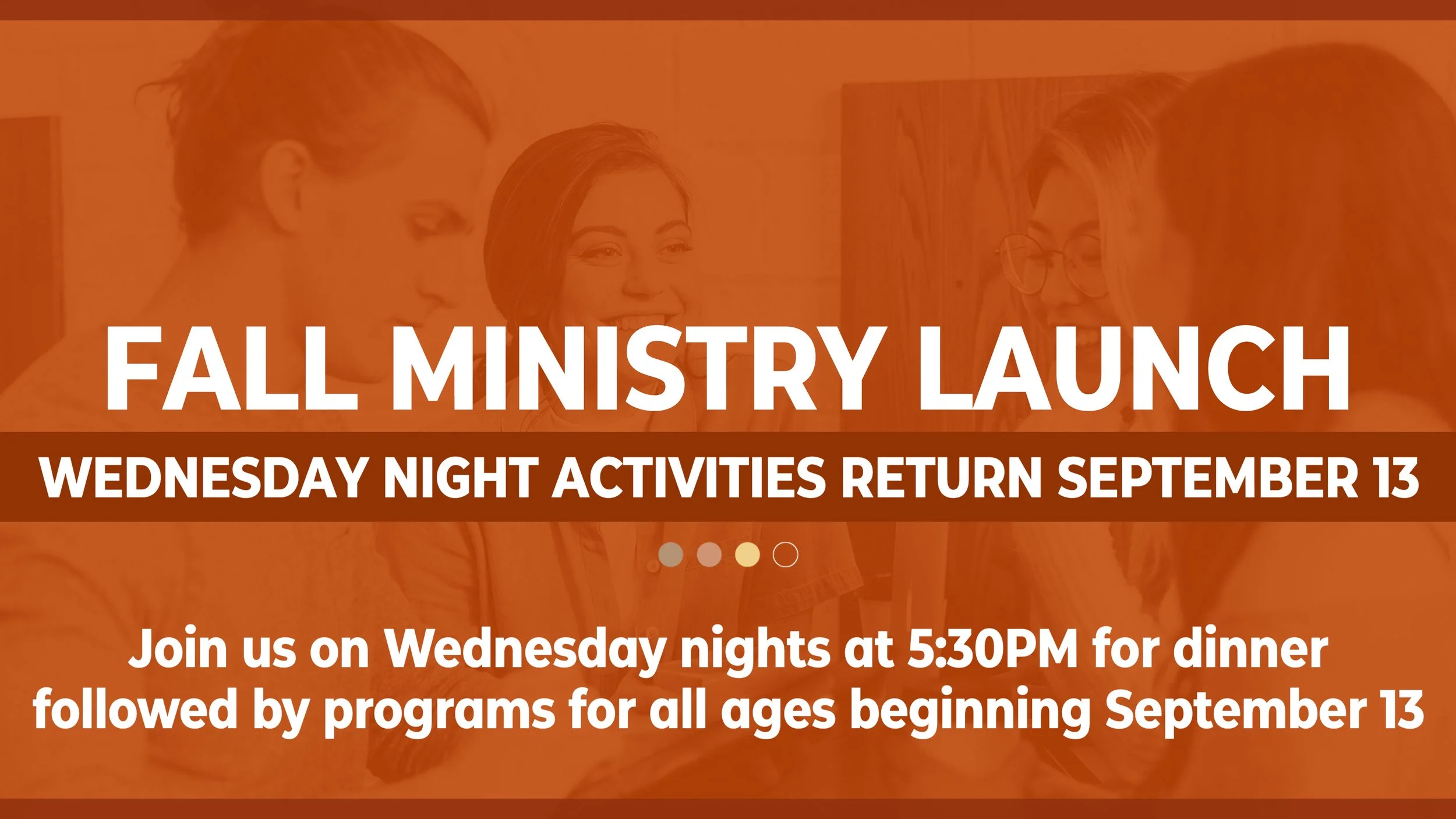 Fall Ministry Launch