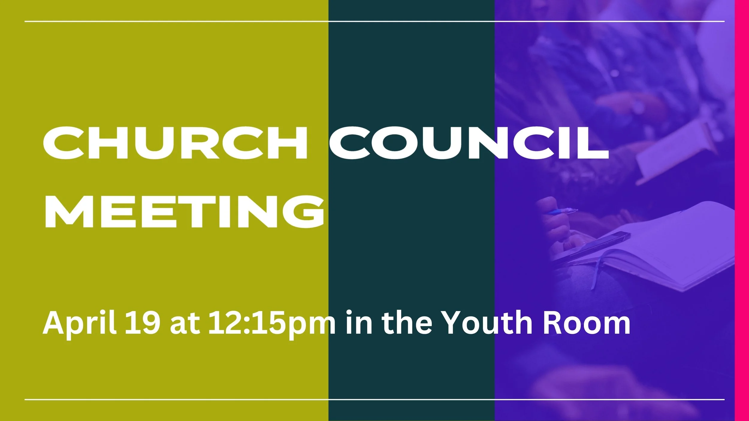 Church Council Meeting