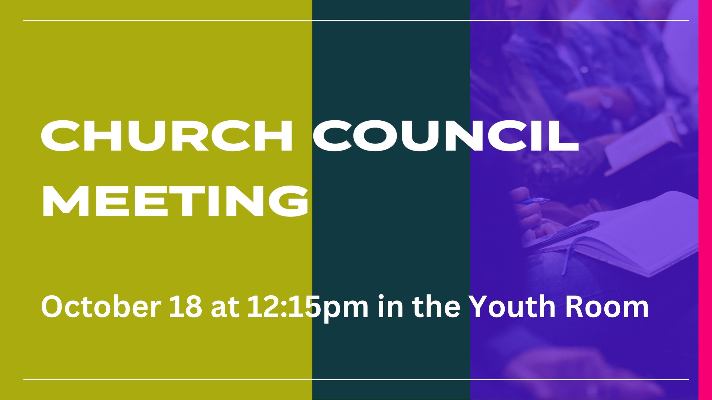 Church Council Meeting