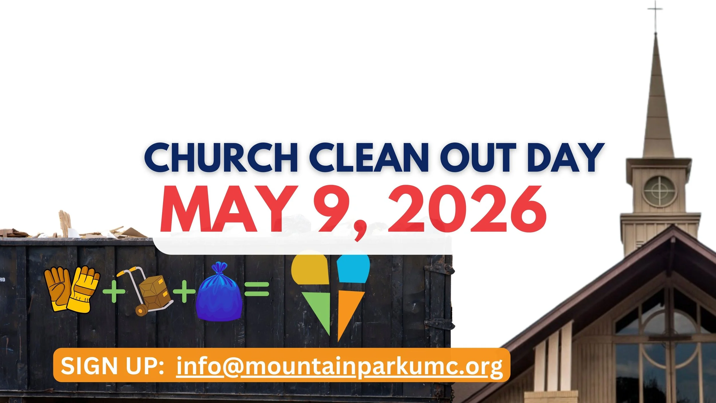 Church Clean Out Day (Rescheduled Date)