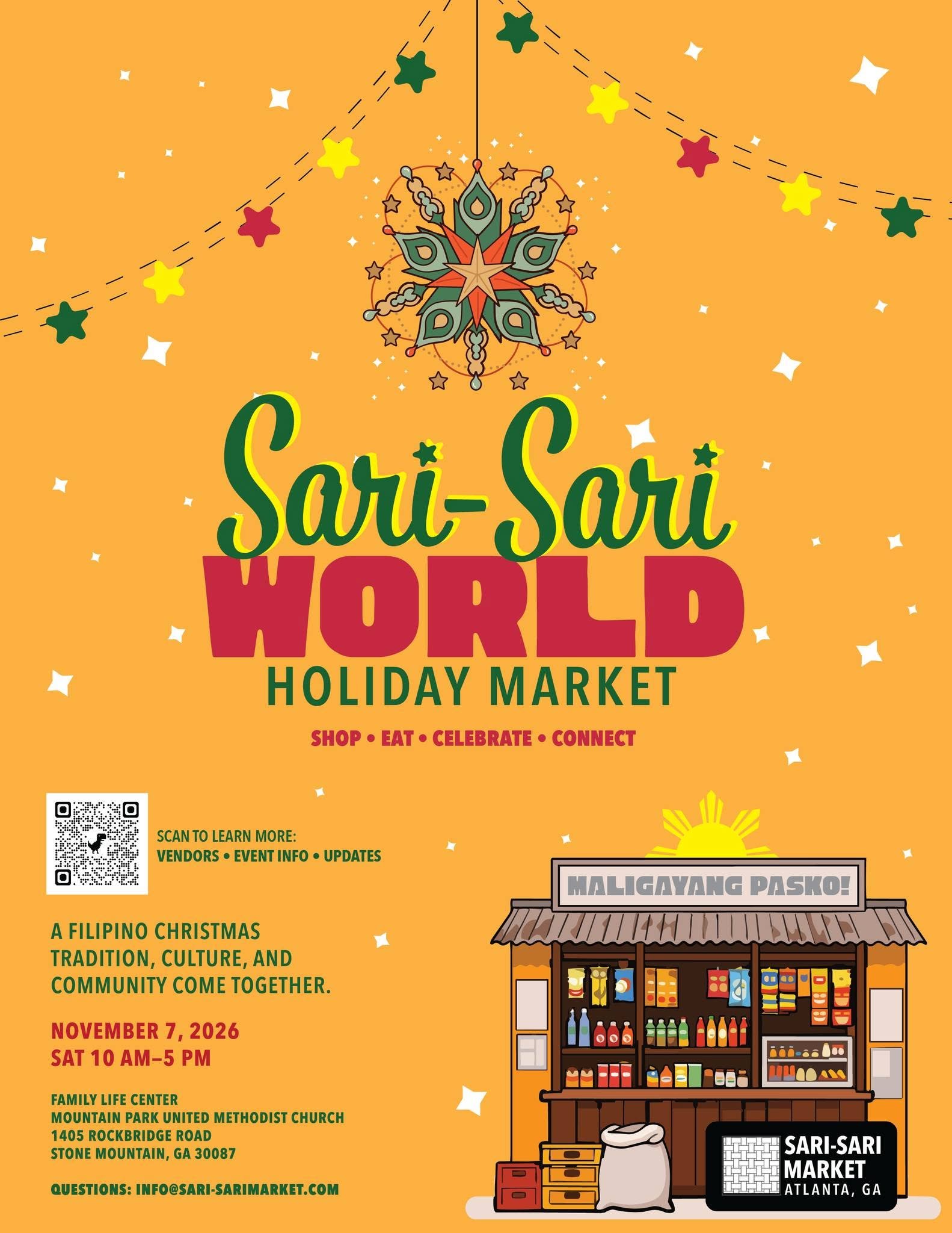 A Sari-Sari World Holiday Market