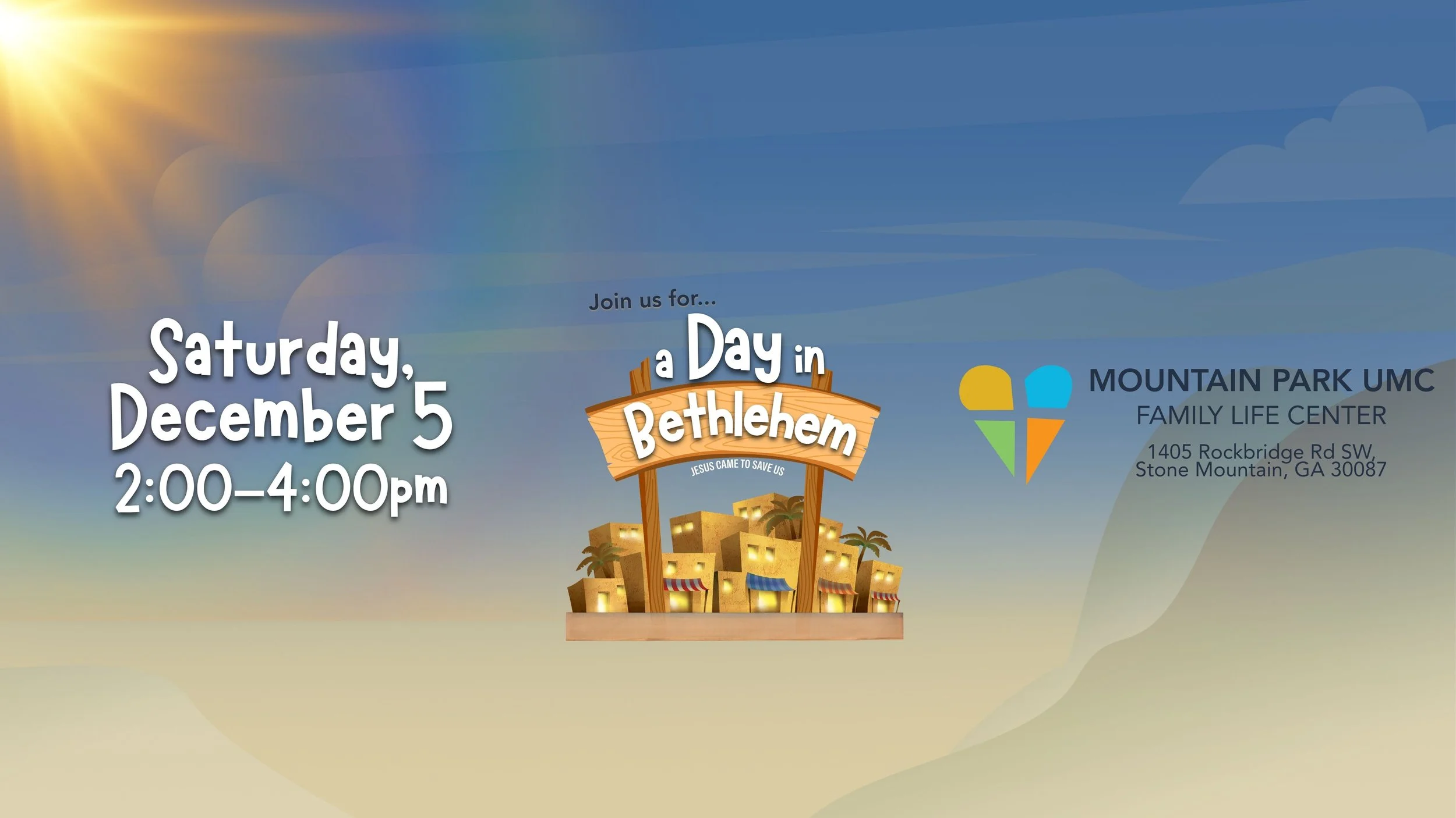 Advent: A Day in Bethlehem