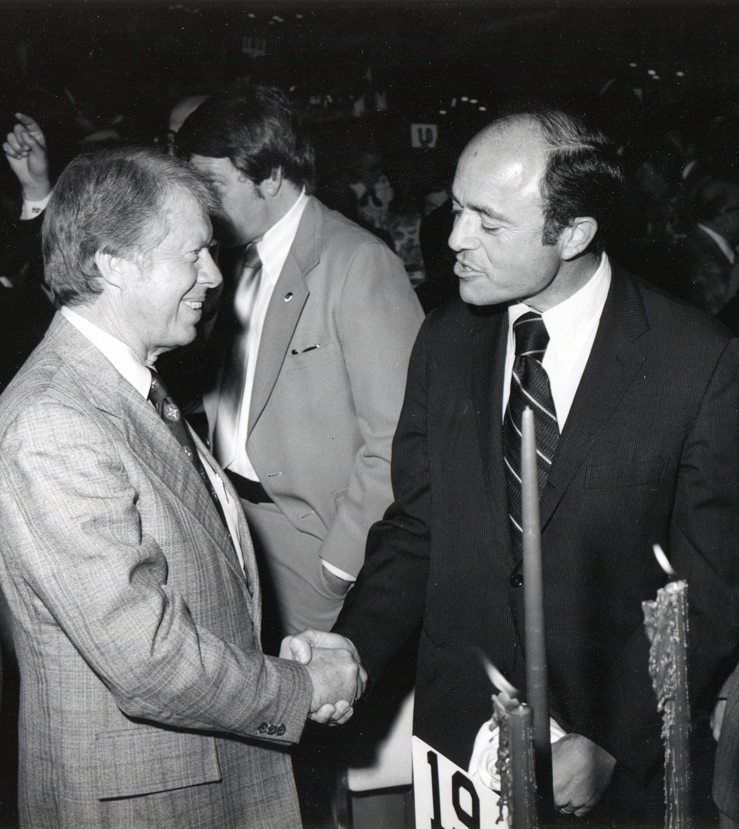 Leonard Beerman with President Jimmy Carter