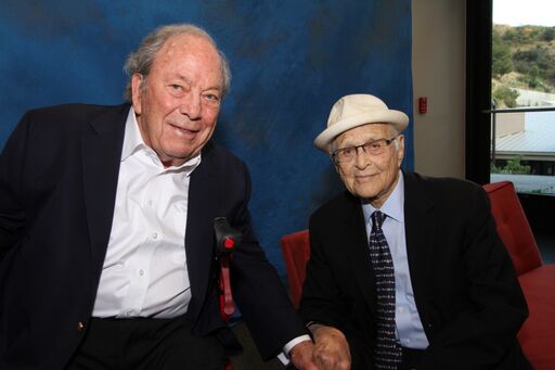 Reverend George Regas and Norman Lear