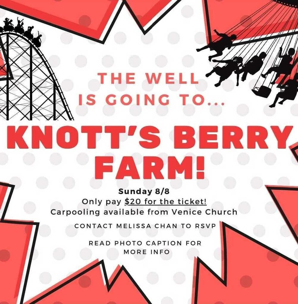 The Well goes to Knott's Berry Farm!