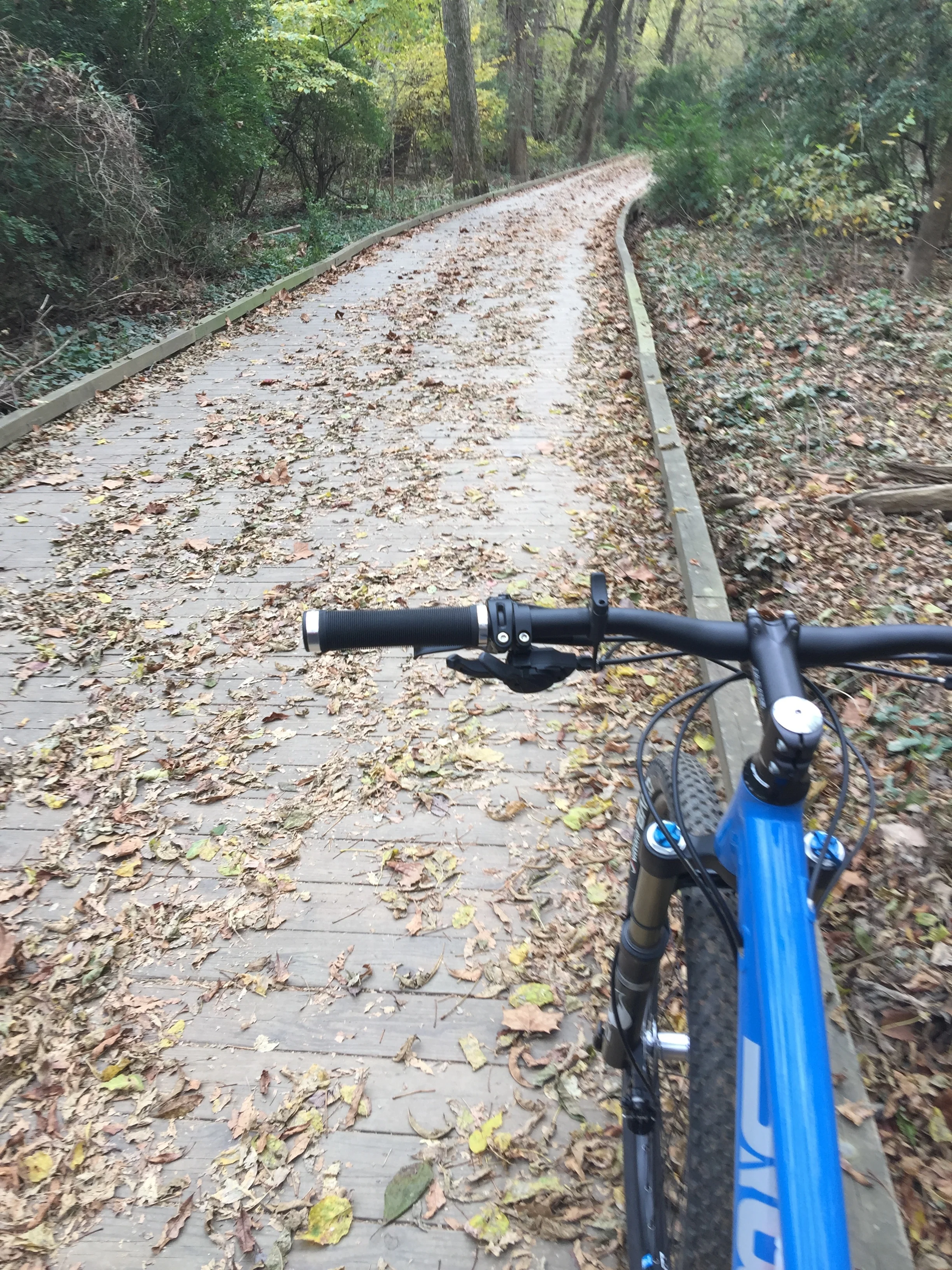 The classic yoga/mountain bike brick workout 