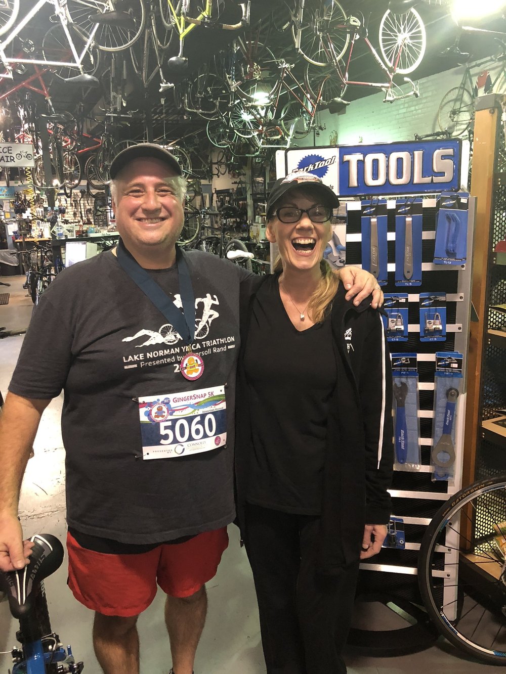 Back at the Bike Depot