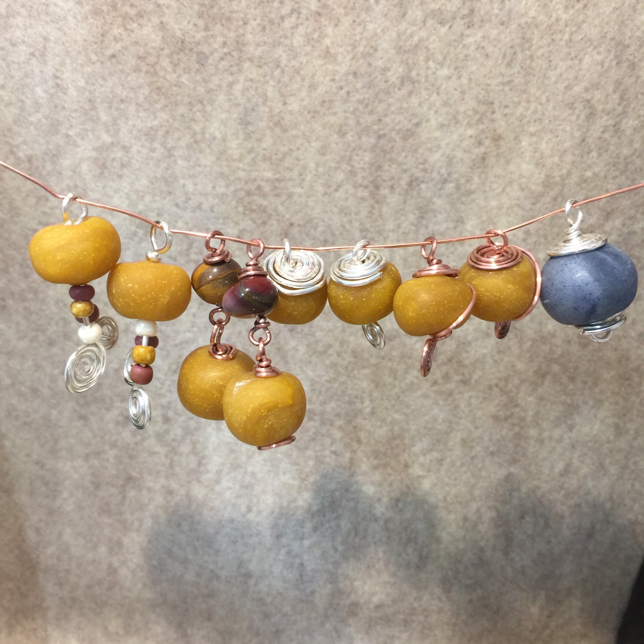 Jeweler Steph Garland got me started on wire wrapping