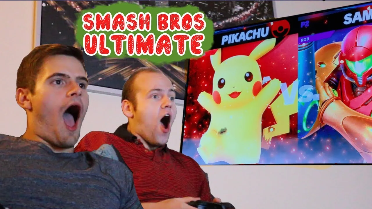 PLAYING SMASH BROS FOR THE FIRST TIME