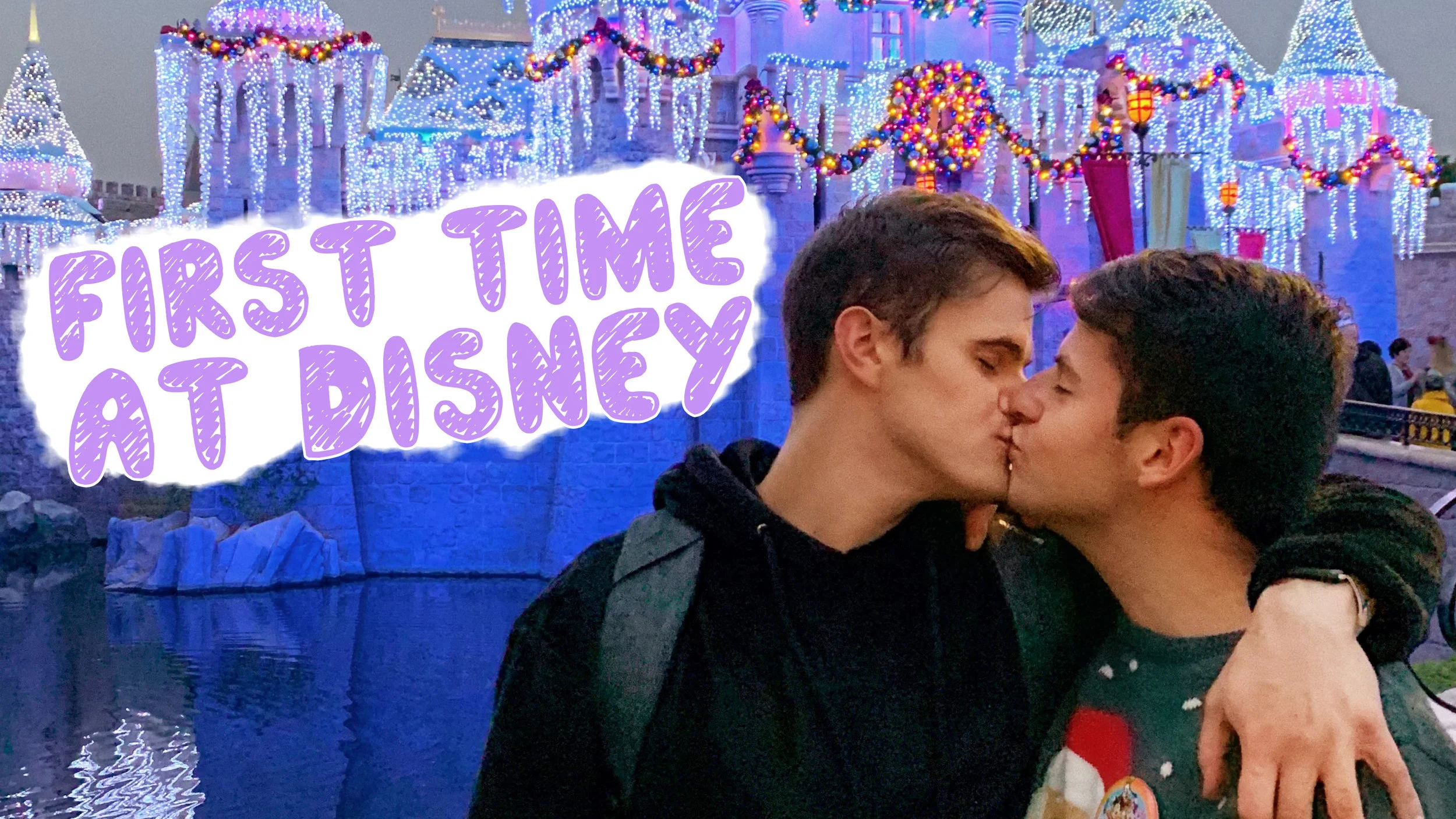 FIRST TIME AT DISNEYLAND