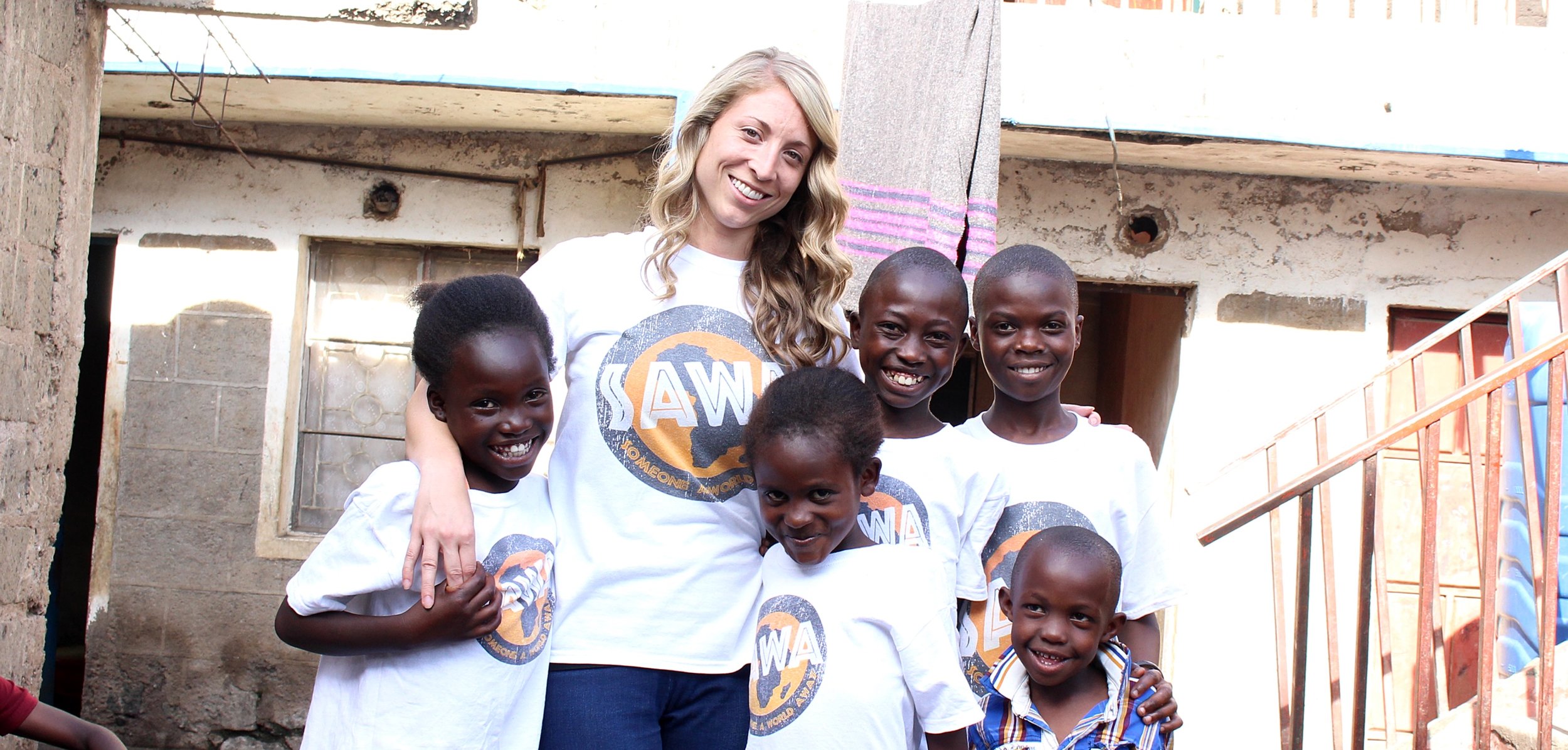 Buy a SAWA t-shirt for just $10 and help us spread the word!