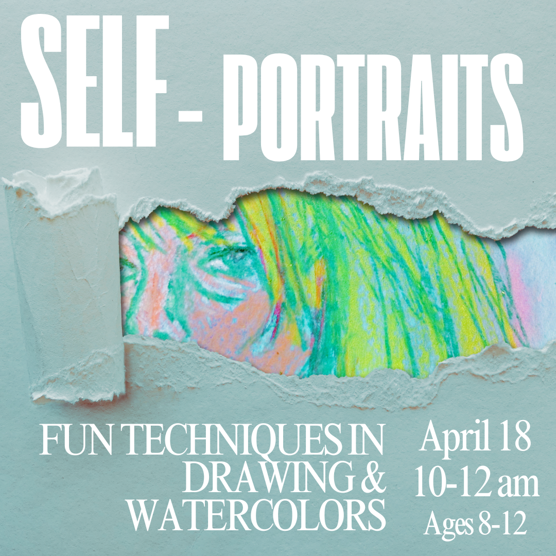 Tween: Mixed Media Self Portraits