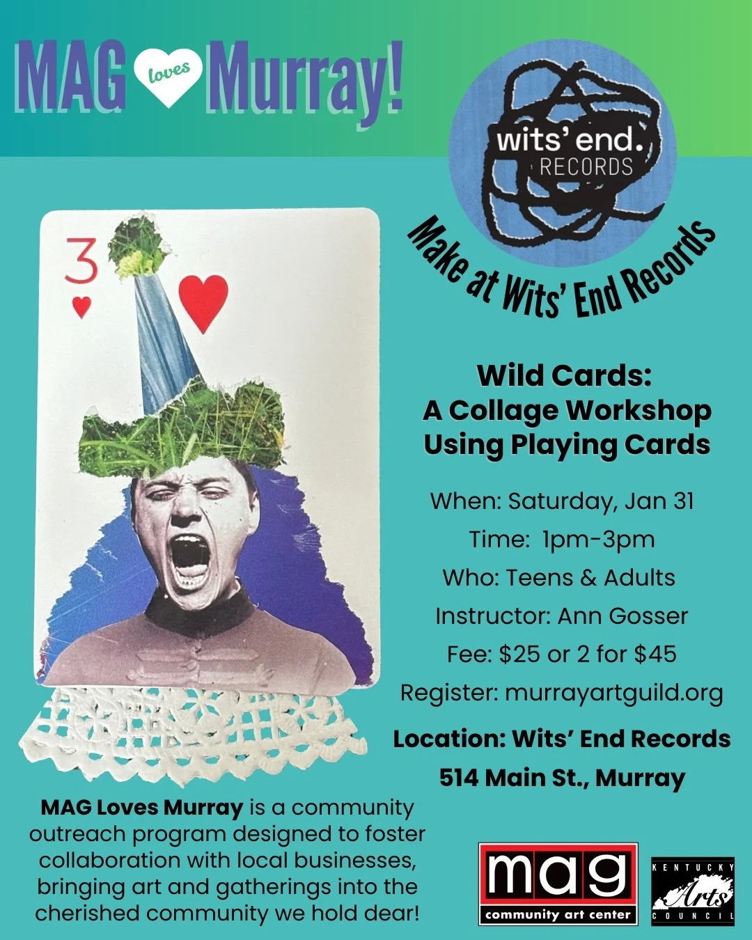 MAG Loves Murray: Make at Wits' End Records