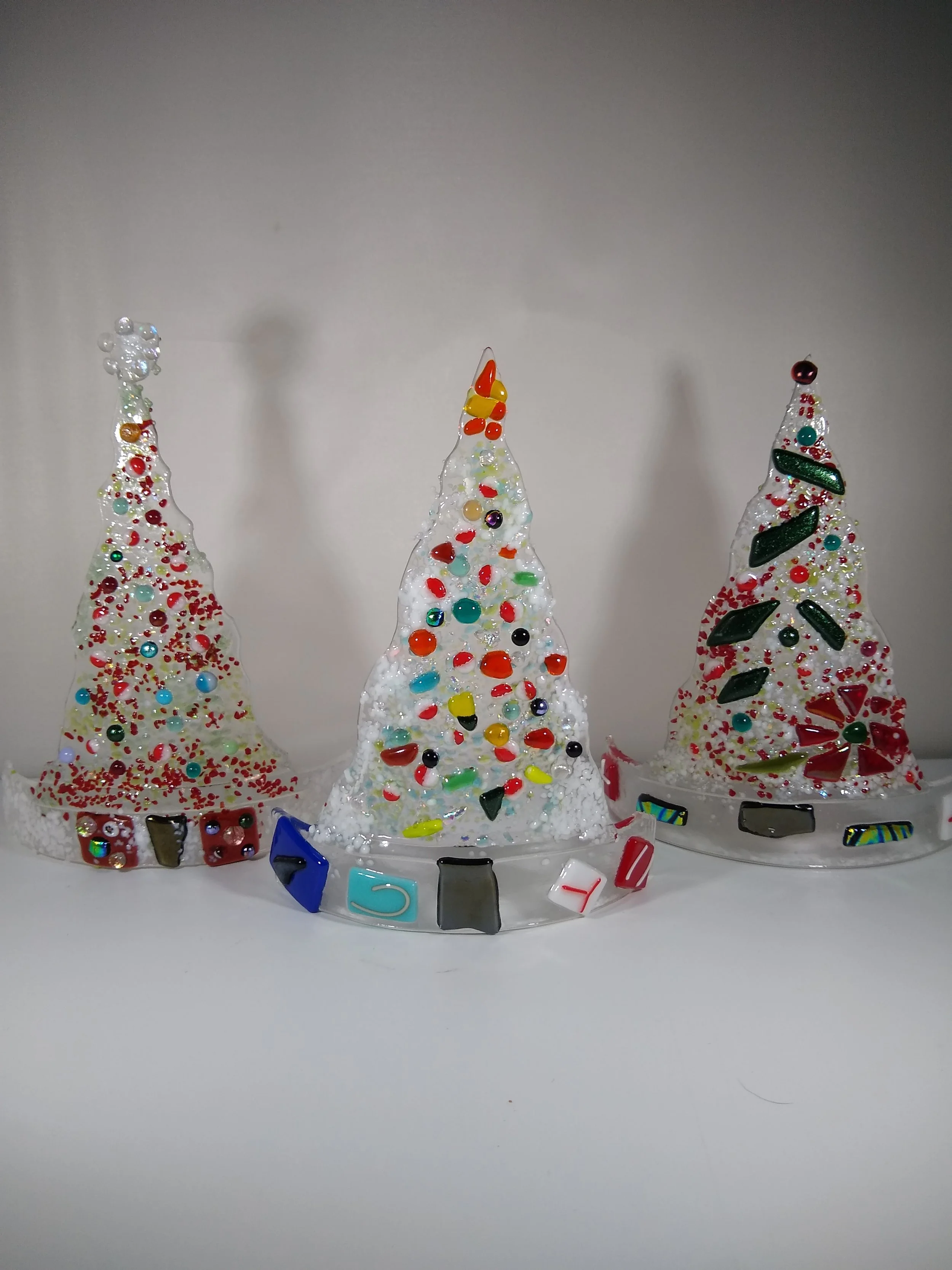 8.8 Christmas in August: Fused Glass Ornaments