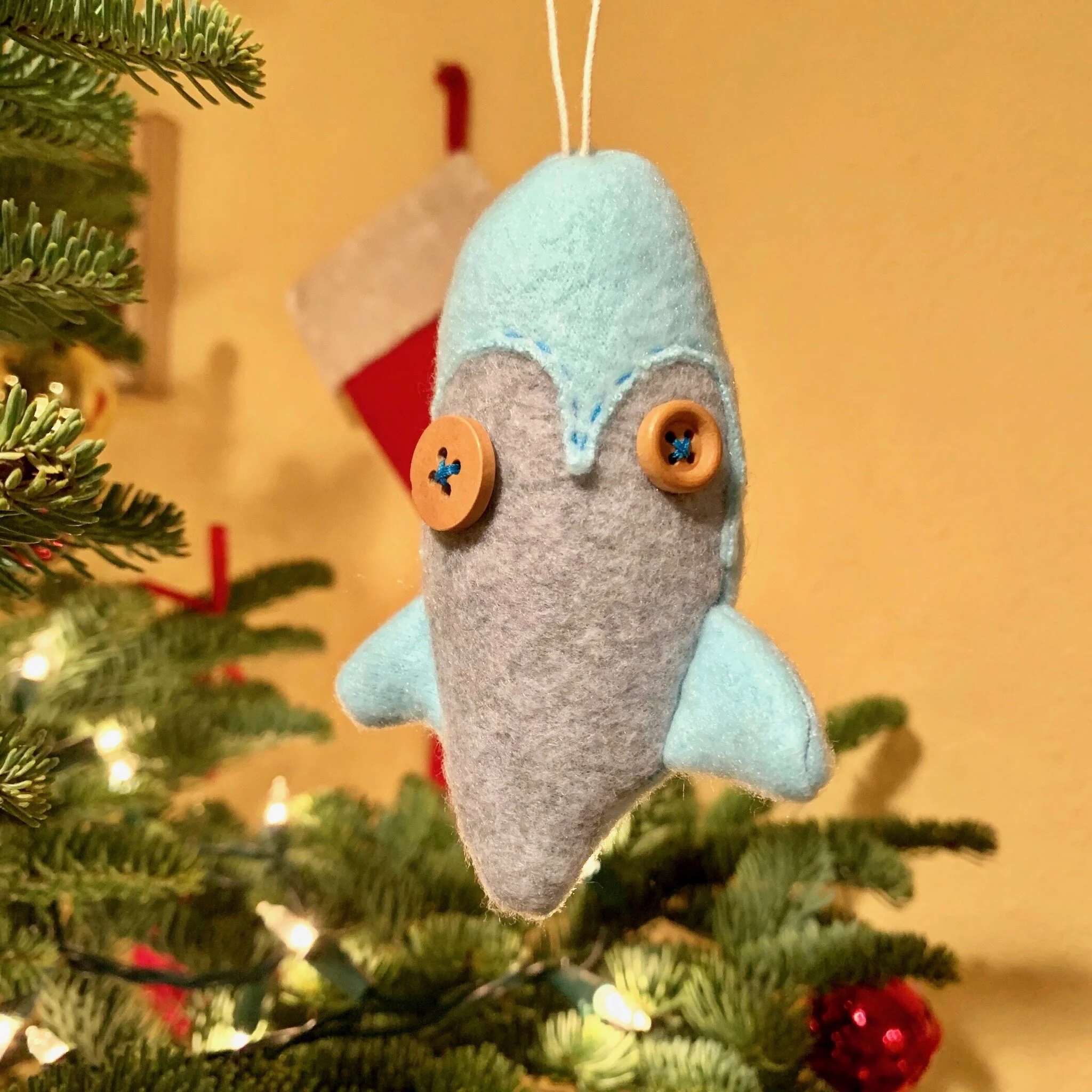 Blue Bird Ornament