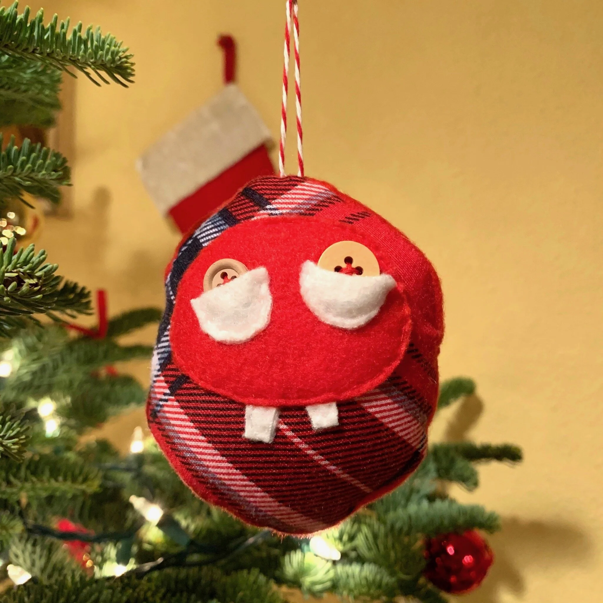 Goofy Smile Ornament