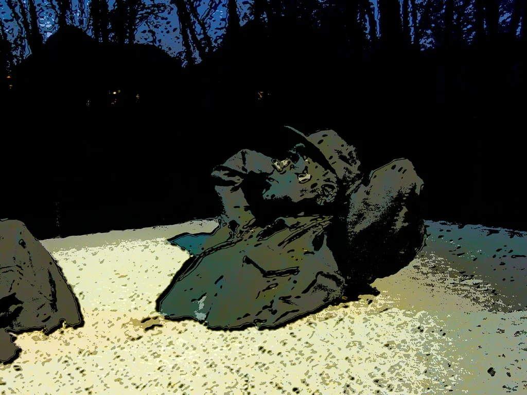 LOUNGING IN THE SAND