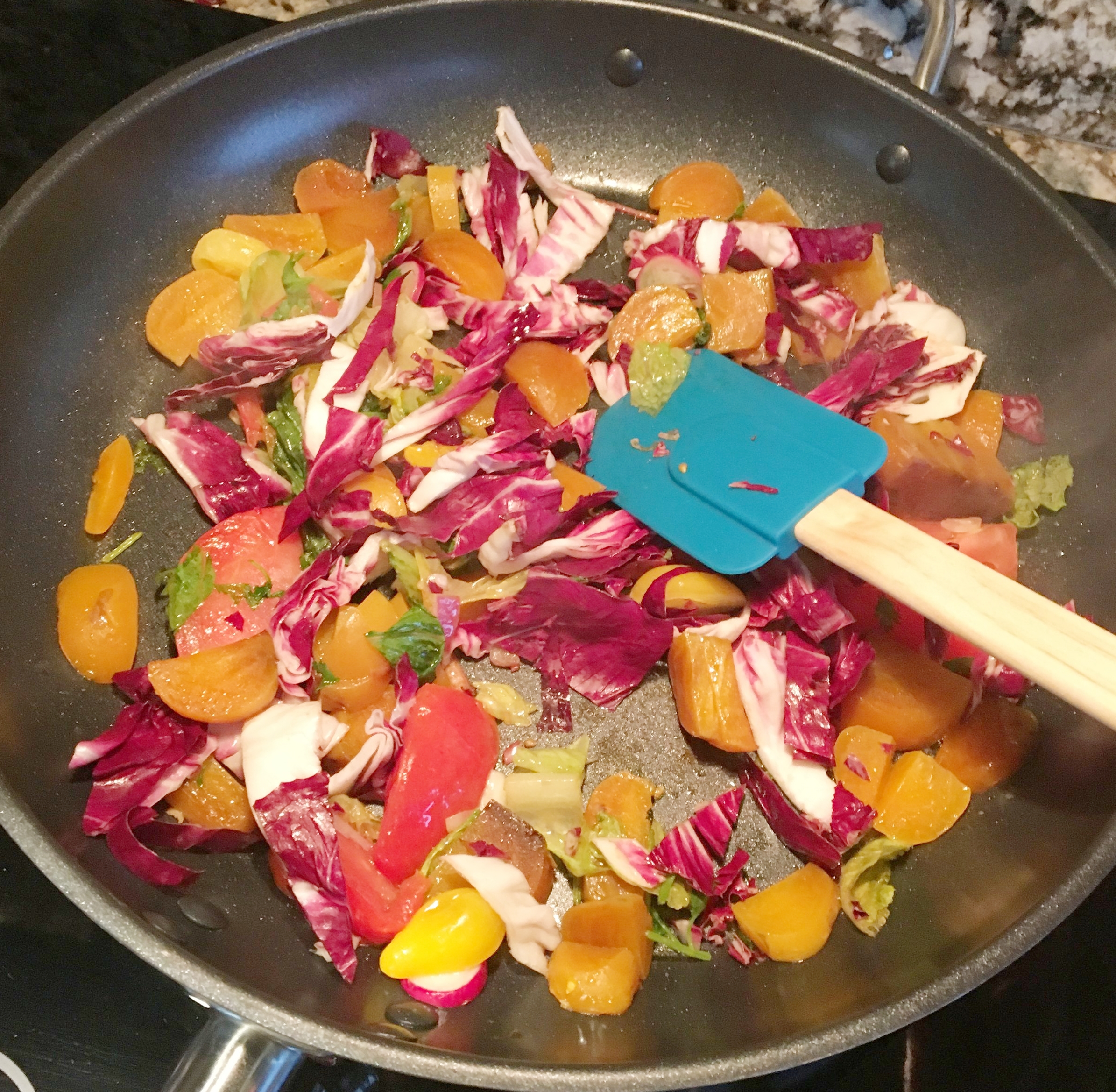 Another mix of different vegetables...