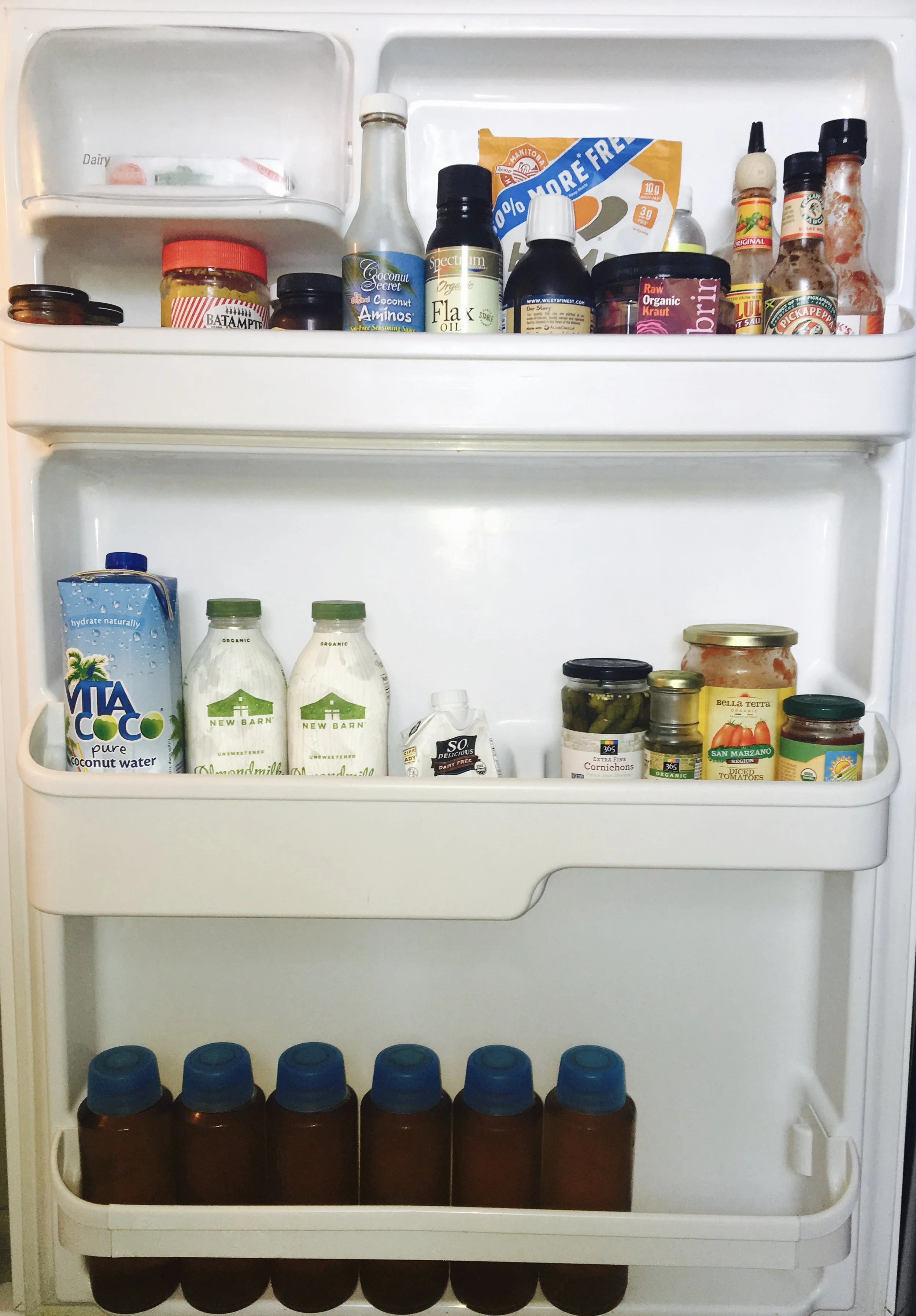 Current fridge door.