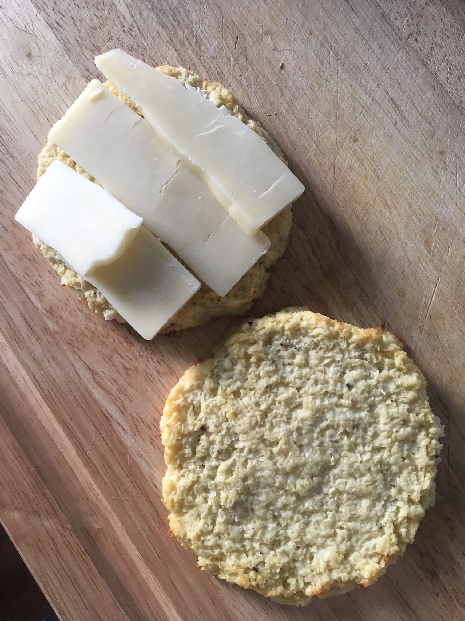 I buttered the outside and slapped it in the pan just like a regular grilled cheese sandwich, when I made it with cheese instead of avocado.