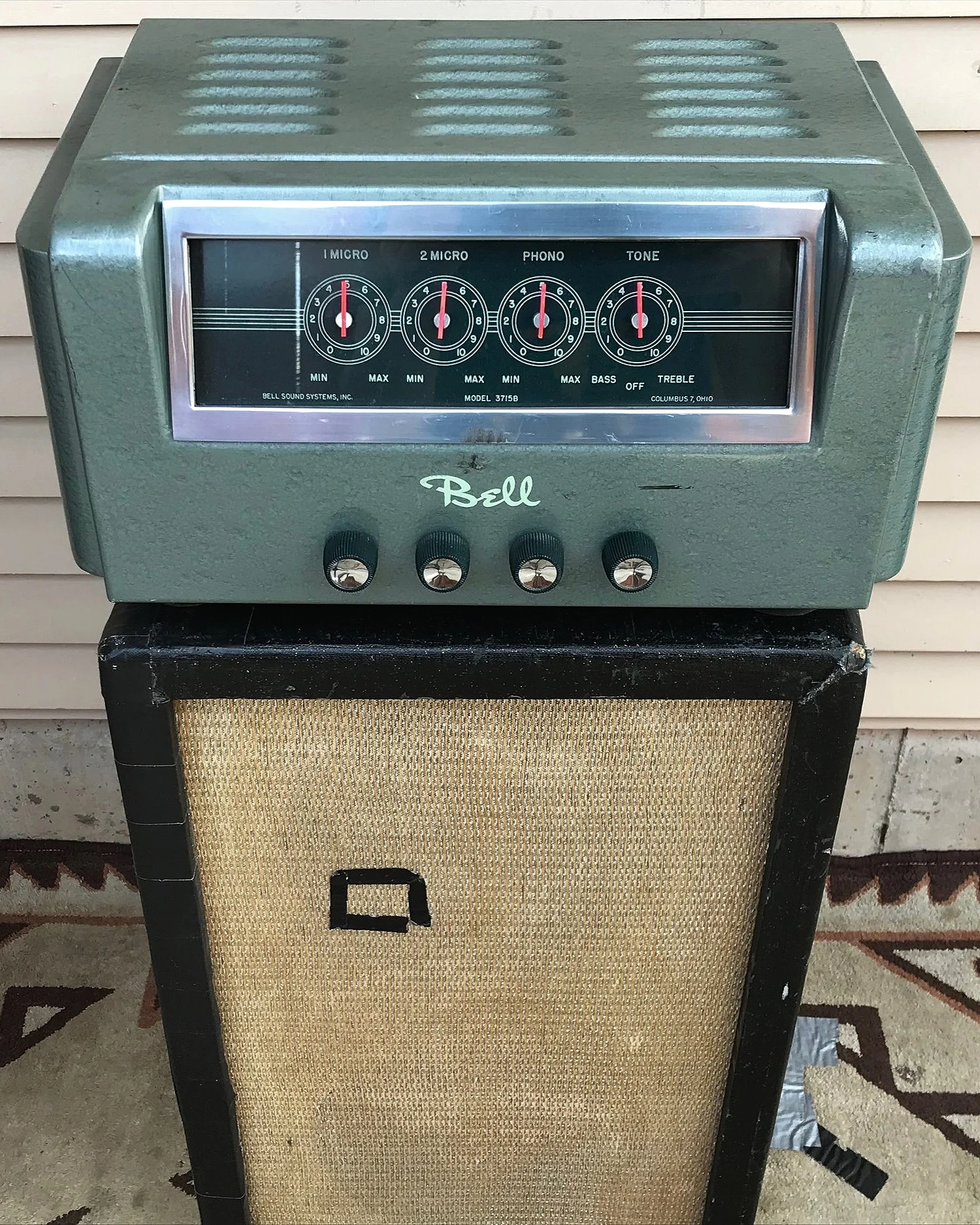 Vintage Bell Amp aka “The Toaster”