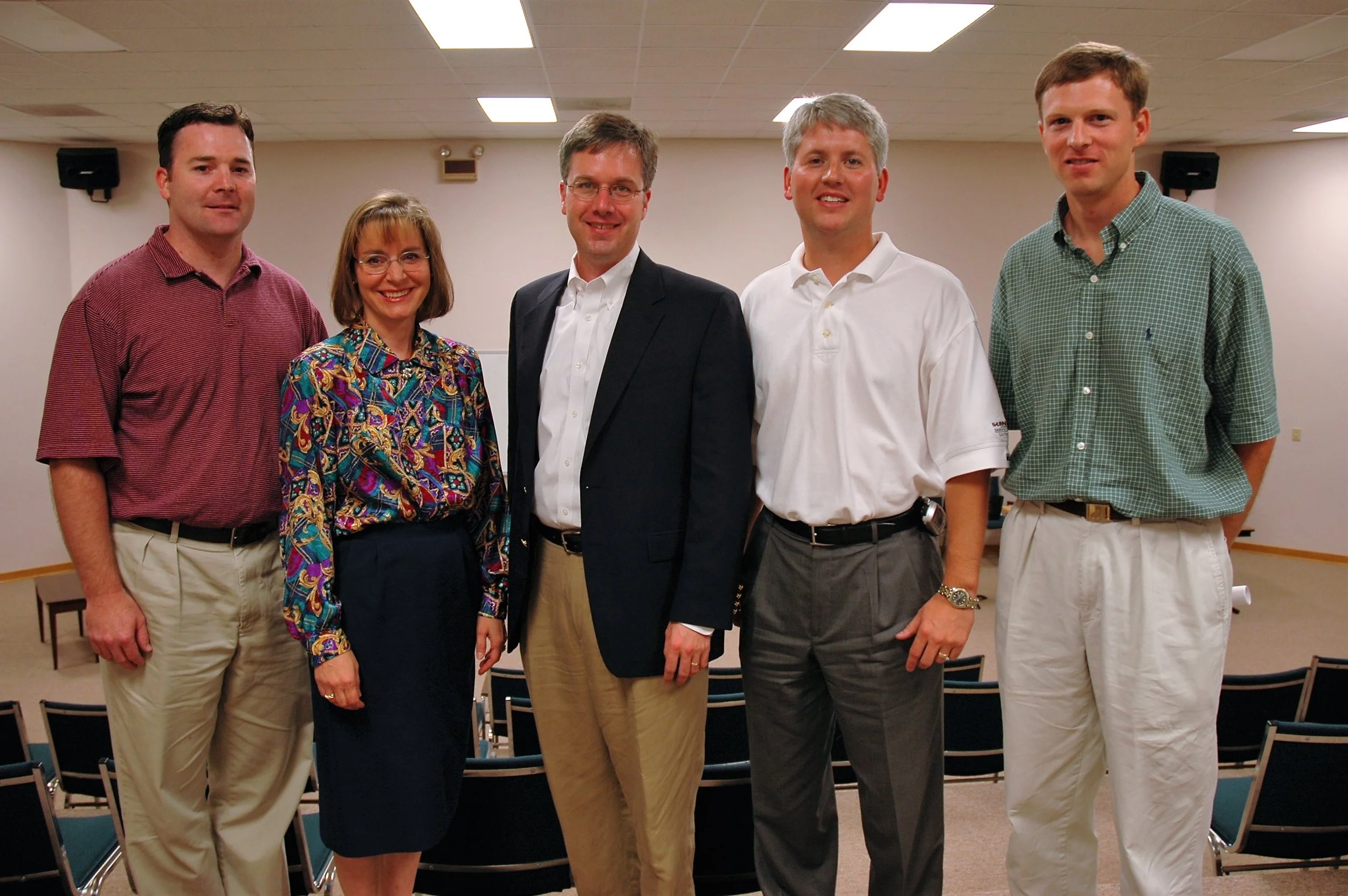 The newly-elected GCA Board - July 14, 2004