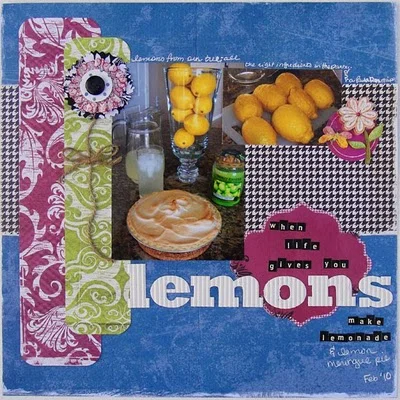 Some Color Me Daisy Layouts