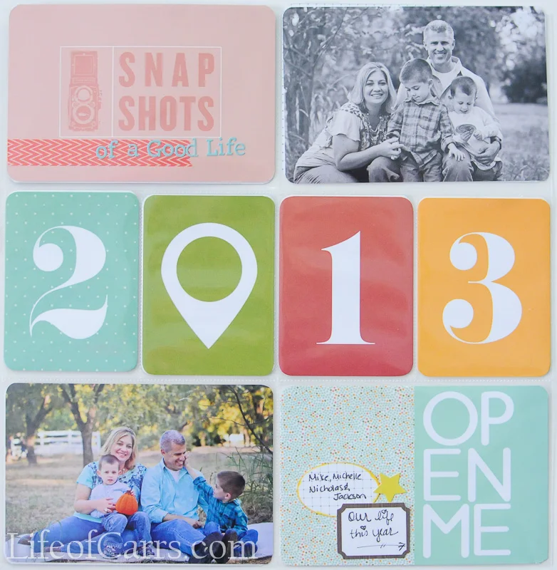 Project Life 2013…oh, and Hello again!