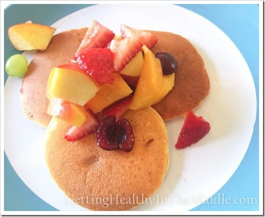 Saturday 7/7/2012 - My Favorite Banana Pancakes (and They Are Only 1 PointsPlus Each)