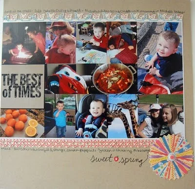 Wednesday Check In & Monthly Highlight Layouts