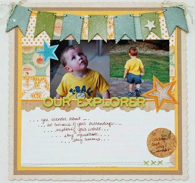 Birthday Boy Weekend & ScrapTiffany Monday