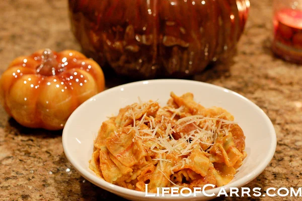 Pasta with Pumpkin Sauce