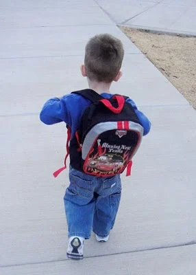 First day of pre-school