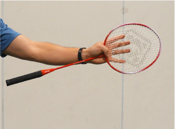 Badminton CORRECT Backhand GRIP 