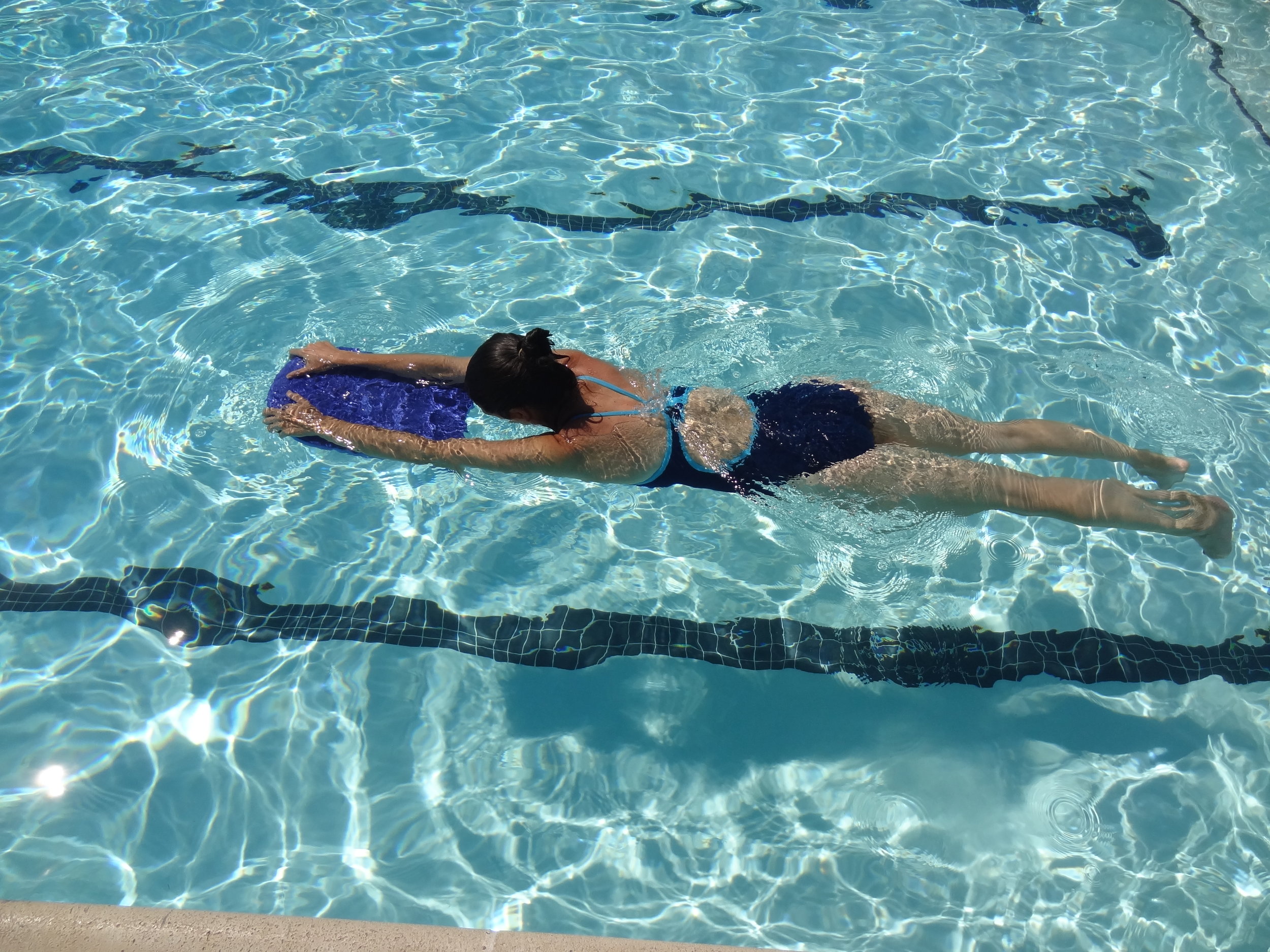 Front Kicks Swimming