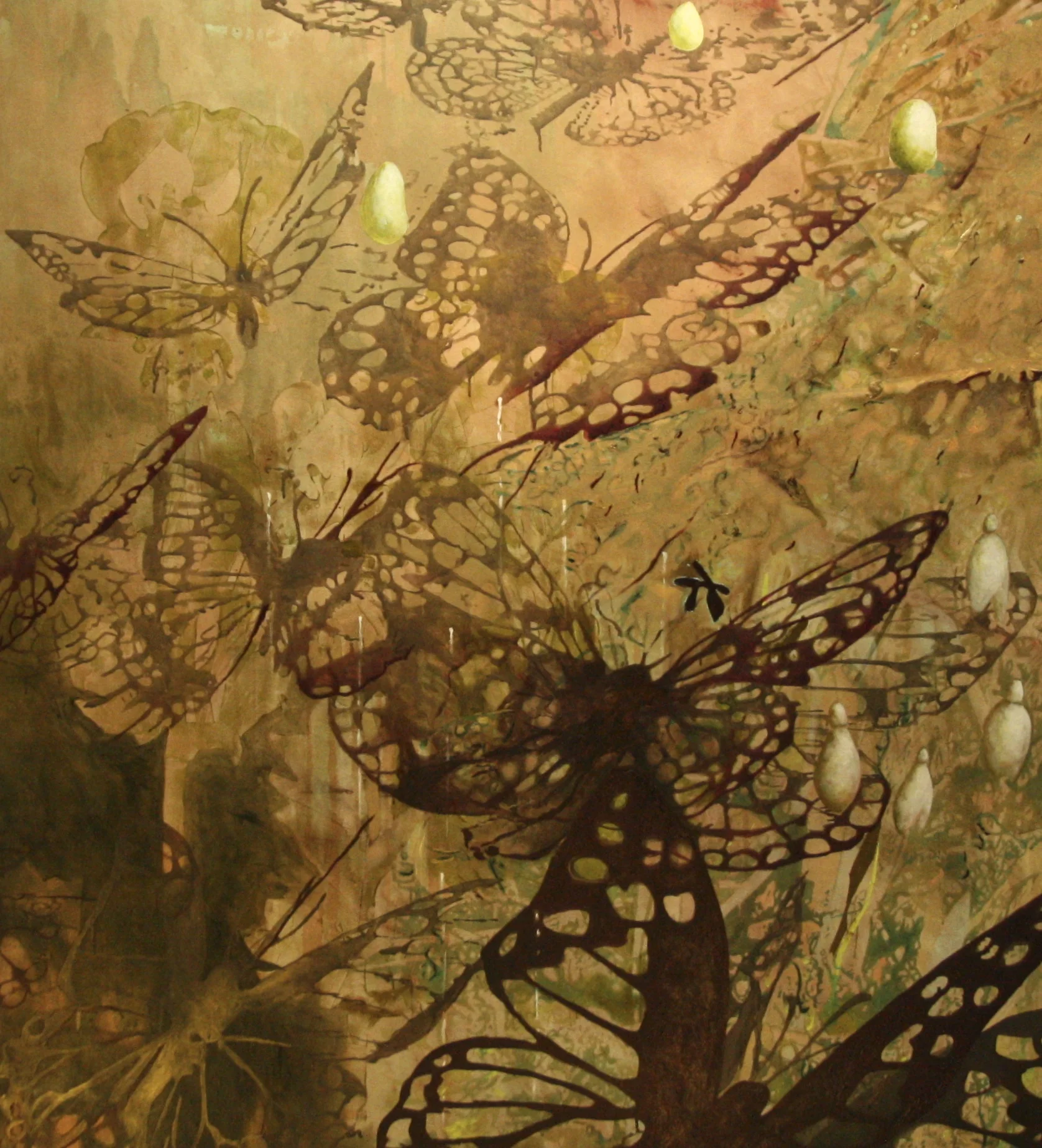 Prayer for the Monarchs, 60 x 66"