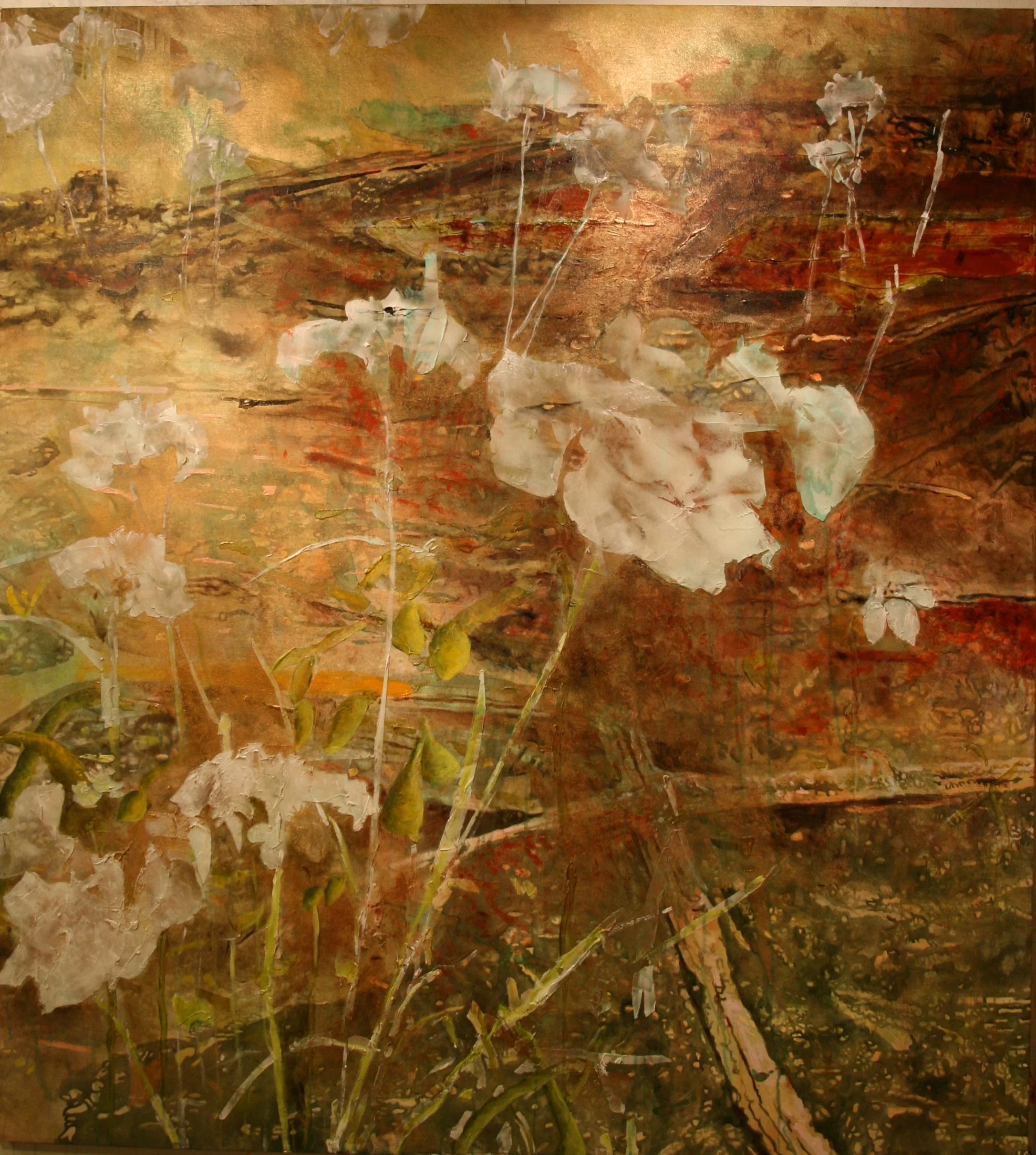 Tar Sands Tonglen, 60" x 66"