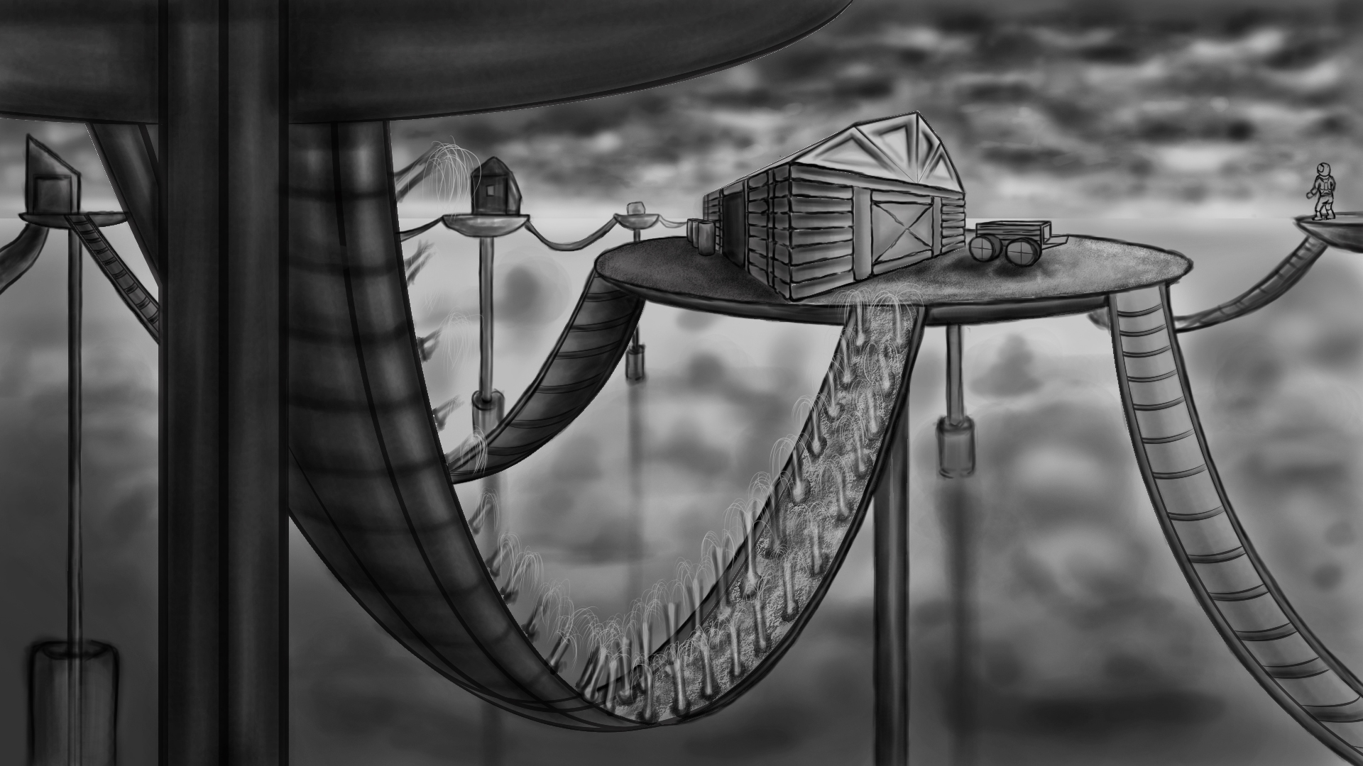 Post Apocalyptic Farm - tonal