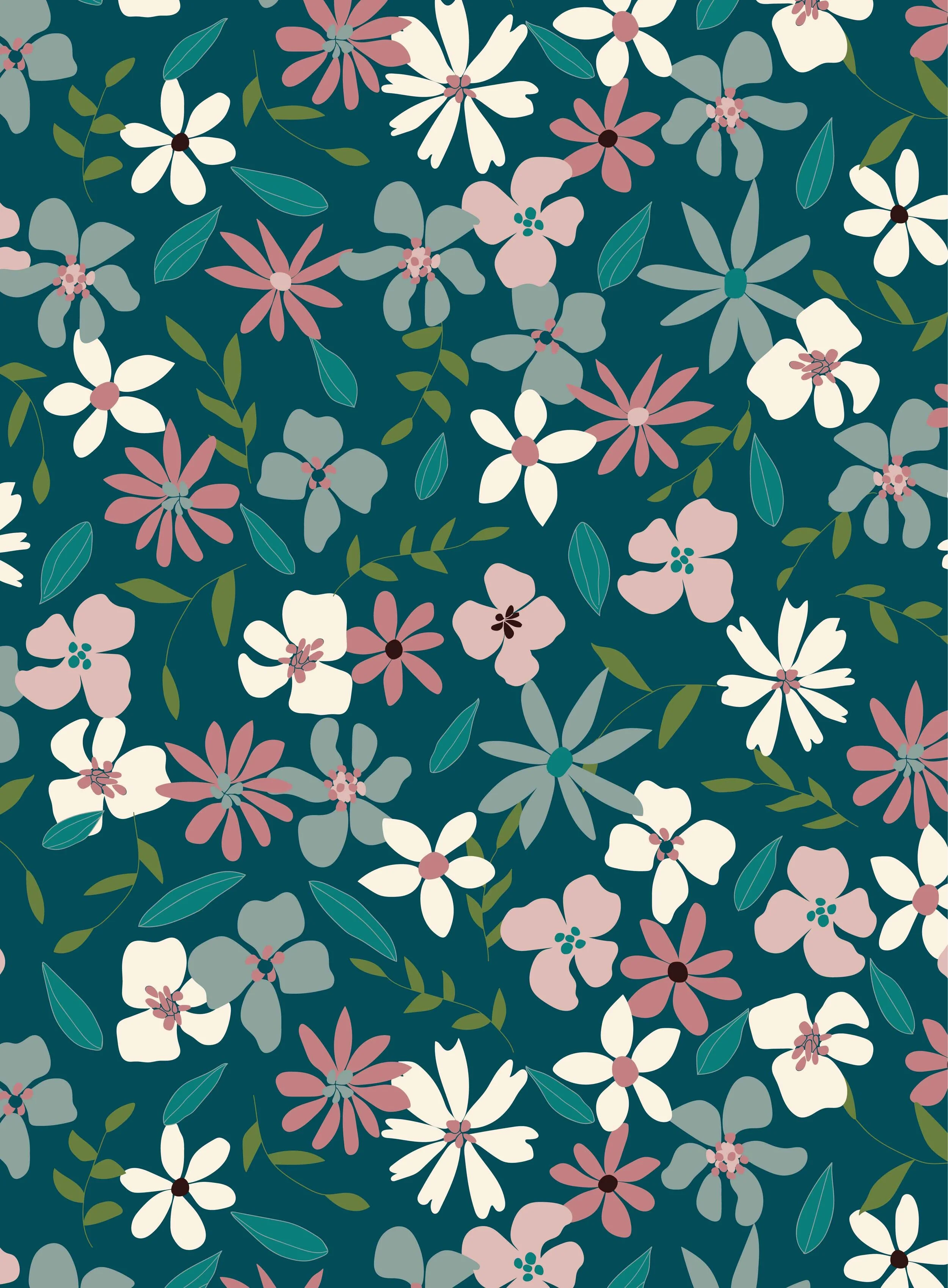 green retro florals surface pattern design-01.jpg