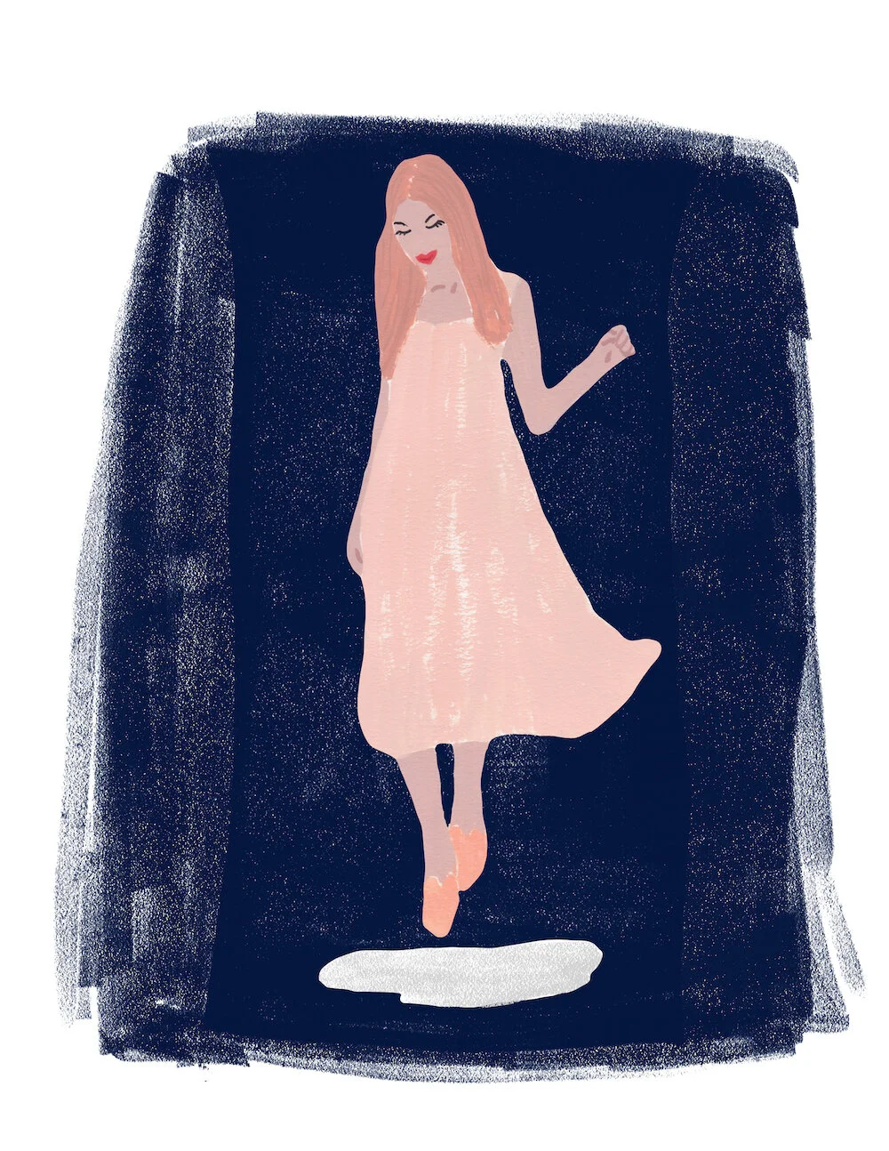 Inez jestine girl in peach.jpg