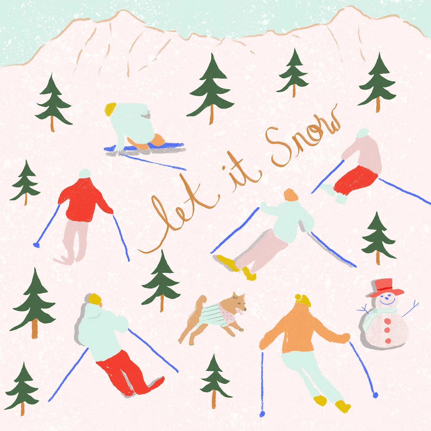 inez jestine ski holiday winter illustration.jpg