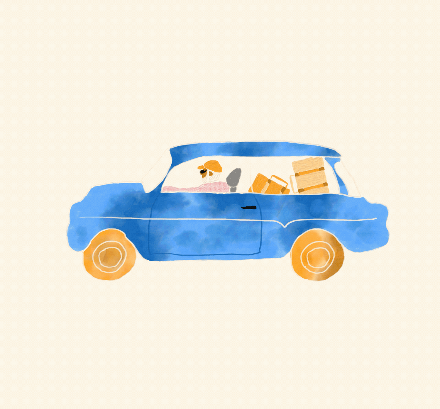 inez jestine cute+car+animation.gif