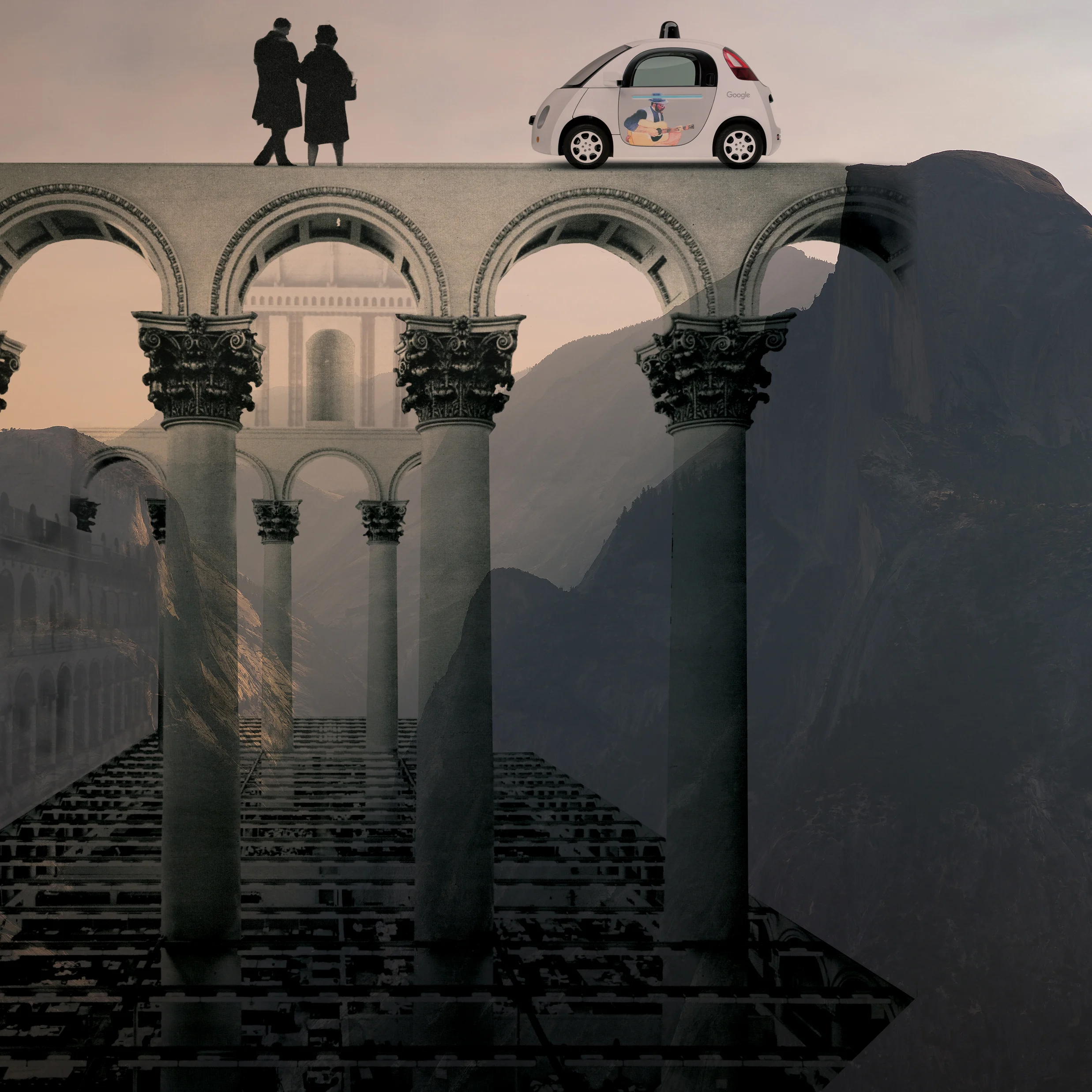 'Retroactive Advancement', Page 4, Photoshop, Collaboration with Photo by Connor Dann